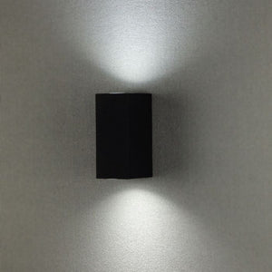 V-TAC PORTALAMPADA DOPPIO WALL LIGHT DA MURO PER 2 LAMPADINE GU10 IP44
