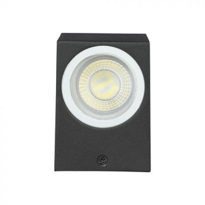 V-TAC PORTALAMPADA DOPPIO WALL LIGHT DA MURO PER 2 LAMPADINE GU10 IP44