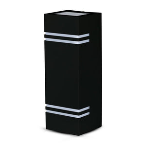 V-TAC PORTALAMPADA DOPPIO WALL LIGHT DA MURO PER 2 LAMPADINE GU10