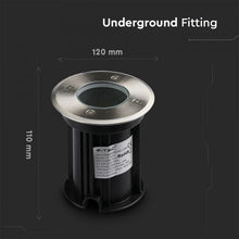 Carica l&#39;immagine nel visualizzatore di Gallery, V-TAC PORTALAMPADA DA INTERRAMENTO PER LAMPADINE GU10
