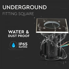Carica l&#39;immagine nel visualizzatore di Gallery, V-TAC PORTALAMPADA DA INTERRAMENTO PER LAMPADINE GU10
