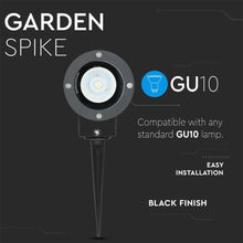 Carica l&#39;immagine nel visualizzatore di Gallery, V-TAC PORTALAMPADA CON PICCHETTO PER LAMPADINE GU10

