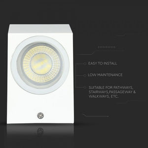 V-TAC PORTALAMPADA WALL LIGHT DA MURO PER 1 LAMPADINA GU10 IP44