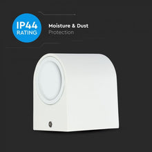 Carica l&#39;immagine nel visualizzatore di Gallery, V-TAC PORTALAMPADA WALL LIGHT DA MURO PER 1 LAMPADINA GU10 IP44
