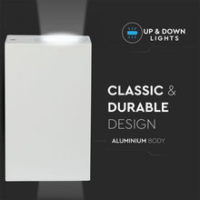 Carica l&#39;immagine nel visualizzatore di Gallery, V-TAC PORTALAMPADA DOPPIO WALL LIGHT DA MURO PER 2 LAMPADINE GU10 IP44
