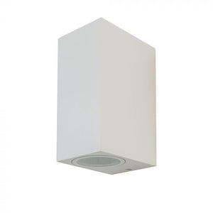 V-TAC PORTALAMPADA DOPPIO WALL LIGHT DA MURO PER 2 LAMPADINE GU10 IP44