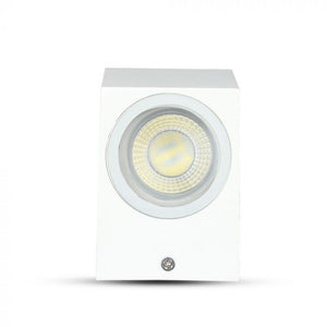 V-TAC PORTALAMPADA DOPPIO WALL LIGHT DA MURO PER 2 LAMPADINE GU10 IP44