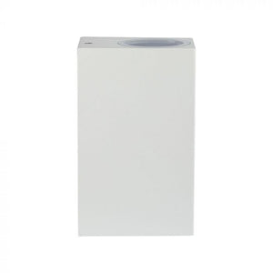 V-TAC PORTALAMPADA DOPPIO WALL LIGHT DA MURO PER 2 LAMPADINE GU10 IP44