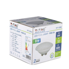 Carica l&#39;immagine nel visualizzatore di Gallery, V-TAC LAMPADA LED DA PISCINA PAR56 8W IP68 12V ATTACCO A VITE
