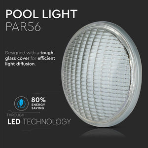 V-TAC LAMPADA LED DA PISCINA PAR56 8W IP68 12V ATTACCO A VITE