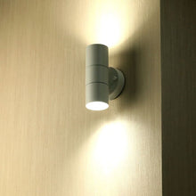 Cargar imagen en el visor de la galería, V-TAC PORTALAMPADA DOPPIO WALL LIGHT DA MURO PER 2 LAMPADINE GU10
