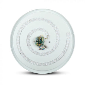 V-TAC PLAFONIERA LED 65W FORMA CIRCOLARE EFFETTO CIELO STELLATO CON TELECOMANDO