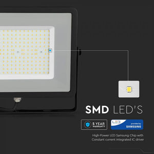 V-TAC FARO LED SMD 100W HIGH LUMENS ULTRASOTTILE CHIP SAMSUNG DA ESTERNO