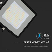 Cargar imagen en el visor de la galería, V-TAC FARO LED SMD 100W HIGH LUMENS ULTRASOTTILE CHIP SAMSUNG DA ESTERNO
