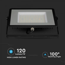 Cargar imagen en el visor de la galería, V-TAC FARO LED SMD 100W HIGH LUMENS ULTRASOTTILE CHIP SAMSUNG DA ESTERNO
