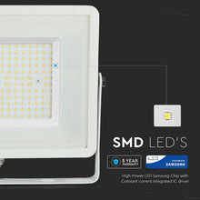 Cargar imagen en el visor de la galería, V-TAC FARO LED SMD 100W HIGH LUMENS ULTRASOTTILE CHIP SAMSUNG DA ESTERNO
