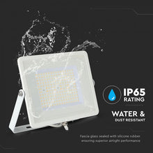 Cargar imagen en el visor de la galería, V-TAC FARO LED SMD 100W HIGH LUMENS ULTRASOTTILE CHIP SAMSUNG DA ESTERNO
