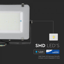 Cargar imagen en el visor de la galería, V-TAC FARO LED SMD 150W HIGH LUMENS ULTRASOTTILE CHIP SAMSUNG DA ESTERNO
