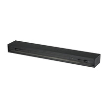 Carica l&#39;immagine nel visualizzatore di Gallery, V-TAC BINARIO IN ALLUMINIO NERO PER TRACK LIGHTS MAGNETICHE LUNGHEZZA 1000MM
