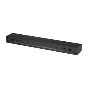 V-TAC BINARIO IN ALLUMINIO NERO PER TRACK LIGHTS MAGNETICHE LUNGHEZZA 2000MM