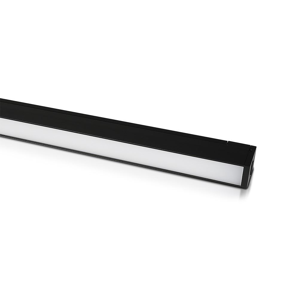 V-TAC MAGNETIC LINEAR LIGHT FARETTO LED MAGNETICO 30W NERO CRI≥90 100°