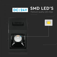 Carica l&#39;immagine nel visualizzatore di Gallery, V-TAC MAGNETIC LINEAR SPOTLIGHT FARETTO LED MAGNETICO 1W NERO CRI≥90 30°
