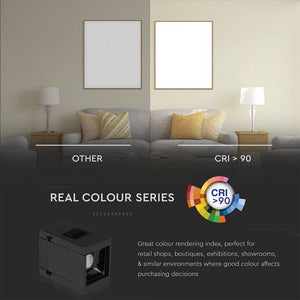 V-TAC MAGNETIC LINEAR SPOTLIGHT FARETTO LED MAGNETICO 1W NERO CRI≥90 30°