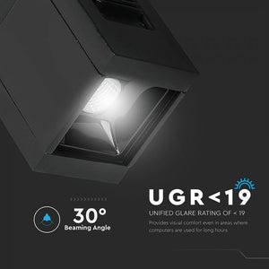 V-TAC MAGNETIC LINEAR SPOTLIGHT FARETTO LED MAGNETICO 1W NERO CRI≥90 30°