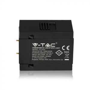 V-TAC MAGNETIC LINEAR SPOTLIGHT FARETTO LED MAGNETICO 1W NERO CRI≥90 30°