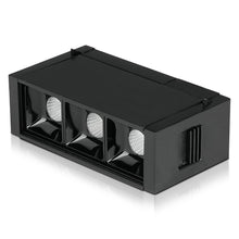 Carica l&#39;immagine nel visualizzatore di Gallery, V-TAC PRO MAGNETIC LINEAR SPOTLIGHT FARETTO LED MAGNETICO 3W NERO CRI≥90 30°
