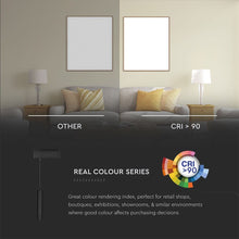 Cargar imagen en el visor de la galería, V-TAC MAGNETIC PENDANT LIGHT LAMPADA LED A SOSPENSIONE MAGNETICA 15W NERO CRI≥90 36°

