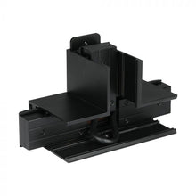 Carica l&#39;immagine nel visualizzatore di Gallery, V-TAC T CONNECTOR CONNETTORE ANGOLARE A T PER BINARI MAGNETICI TRACK LIGHT NERO
