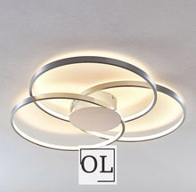 Carica l&#39;immagine nel visualizzatore di Gallery, Lindby Riley plafoniera LED con funzione dimming
