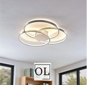 Lindby Riley plafoniera LED con funzione dimming