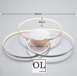 Lindby Riley plafoniera LED con funzione dimming