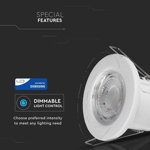 V-TAC FARETTO LED 5W DA INCASSO ROTONDO DIMMERABILE IP65