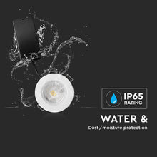 Cargar imagen en el visor de la galería, V-TAC FARETTO LED 5W DA INCASSO ROTONDO DIMMERABILE IP65
