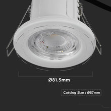Cargar imagen en el visor de la galería, V-TAC FARETTO LED 5W DA INCASSO ROTONDO DIMMERABILE IP65
