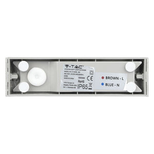 V-TAC LAMPADA LED DA MURO 9W WALL LIGHT DOPPIA UP&DOWN