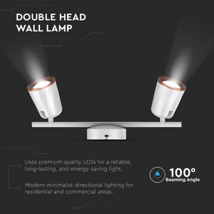 V-TAC  LAMPADA DA MURO WALL LIGHT LED 12W