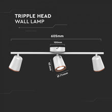 Carica l&#39;immagine nel visualizzatore di Gallery, V-TAC LAMPADA DA MURO WALL LIGHT LED 18W
