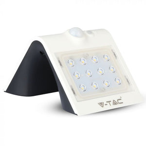 V-TAC  LAMPADA DA MURO LED 1,5W CON PANNELLO SOLARE E SENSORE