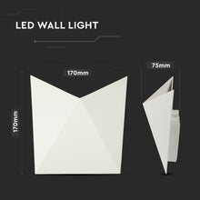 Carica l&#39;immagine nel visualizzatore di Gallery, V-TAC LAMPADA DA MURO WALL LIGHT LED 5W  IP65

