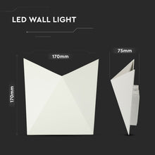 Cargar imagen en el visor de la galería, V-TAC LAMPADA DA MURO WALL LIGHT LED 5W  IP65
