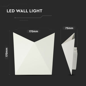 V-TAC LAMPADA DA MURO WALL LIGHT LED 5W  IP65