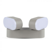 Carica l&#39;immagine nel visualizzatore di Gallery, V-TAC LAMPADA DA MURO WALL LIGHT LED 12W 2 TESTE RUOTABILI  IP65
