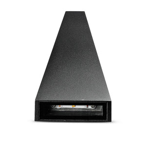 V-TAC LAMPADA DA MURO WALL LIGHT LED 6W COLORE NERO IP65