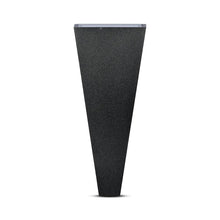 Carica l&#39;immagine nel visualizzatore di Gallery, V-TAC LAMPADA DA MURO WALL LIGHT LED 6W COLORE NERO IP65
