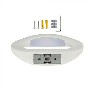 V-TAC LAMPADA DA MURO WALL LIGHT LED 10W FORMA ARROTONDATA