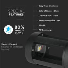 Carica l&#39;immagine nel visualizzatore di Gallery, V-TAC LAMPADA LED DA GIARDINO CON FISSAGGIO A TERRA 10W  IP65
